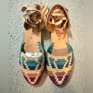 New- Colorful Women's Huarache Sandals